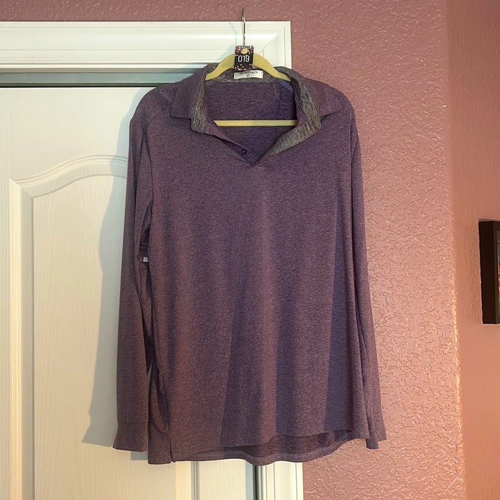 Derminpro men’s long sleeve polo XL NWOT